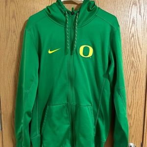 Oregon Men’s green Zip Up